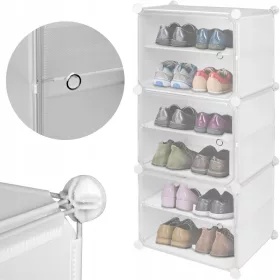    Шкаф за обувки Gockowiak 44 x 94,5 x 32 см бял