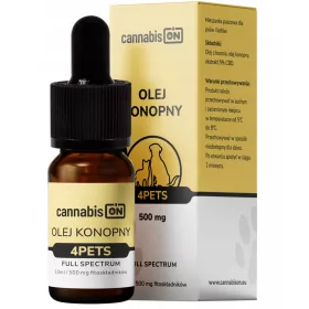    CannabisOn 4Pets Full Spectrum конопено масло 500 мг 10 мл
