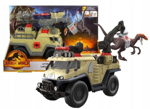  Превозно средство Mattel Jurassic World ловец на динозаври GWD65