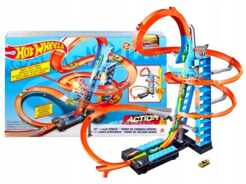  Комплект писти Hot Wheels Sky Crash Tower