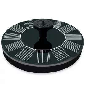    Градинска соларна помпа за фонтан за птици 13 см