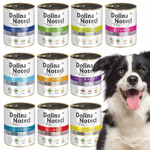  DOLINA NOTECI Premium Кучешка храна MIX Smaków 10x800гр