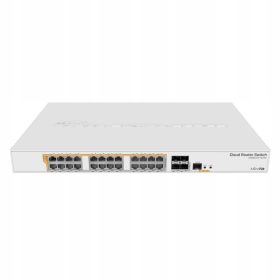    Комутатор MikroTik CRS328-24P-4S+RM за шкаф 1U