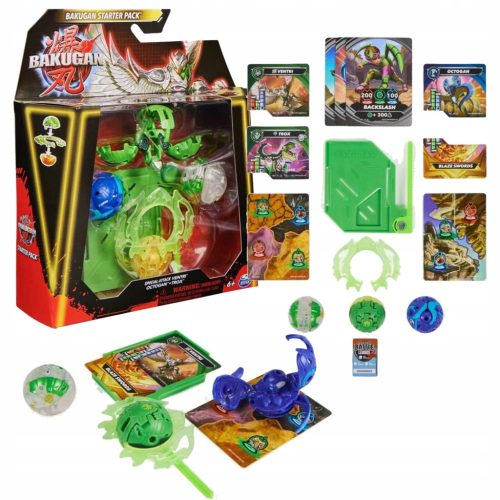  BAKUGAN СТАРТОВ КОМПЛЕКТ ОТ 3 СПЕЦИАЛНИ АТАКУВАЩИ ФИГУРКИ