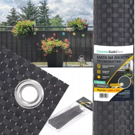   Градинска тента, сенник - Покривало, мат 90 х 600 см PVC