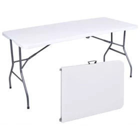   Градинска маса - Маса eHokery Rico, бяла, 152 x 70 x 73 см