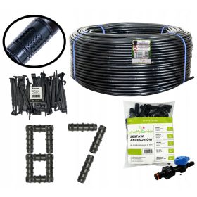    Капкова линия 16мм 100м с компенсация 87 аксесоара