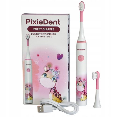  Звукова електрическа четка за зъби PixieDent Giraffe