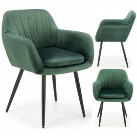    Стол Halmar, дамаска, нюанси на зелено, 1 бр.