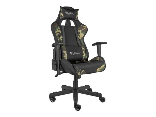  Геймърски стол Genesis Nitro 560 Camo, черен плат