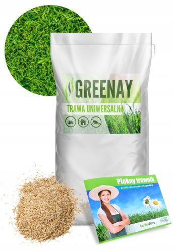  Декоративна трева, тревна смеска, градина Greenay 500 m² 10 kg + Красива морава - практически съвети от експерти Колективна работа