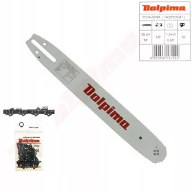    ВОДАЧ + 1x ВЕРИГА DOLPIMA 14" 52OG 3/8 1.3mm