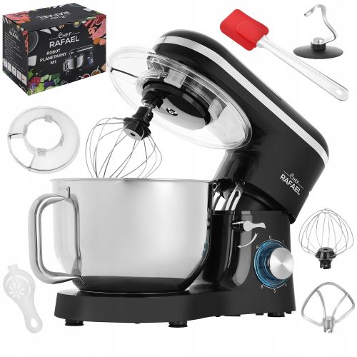  Кухненски робот Chef Rafael M1 2500 W черен