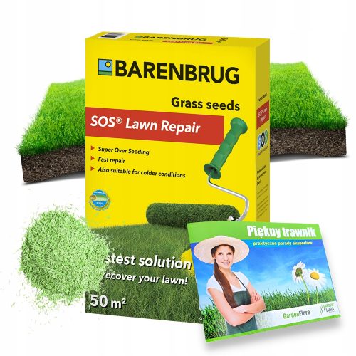  Трева за обновяване на Barenbrug 50 m² 1 kg + Красива морава - практически съвети от експерти Колективна работа