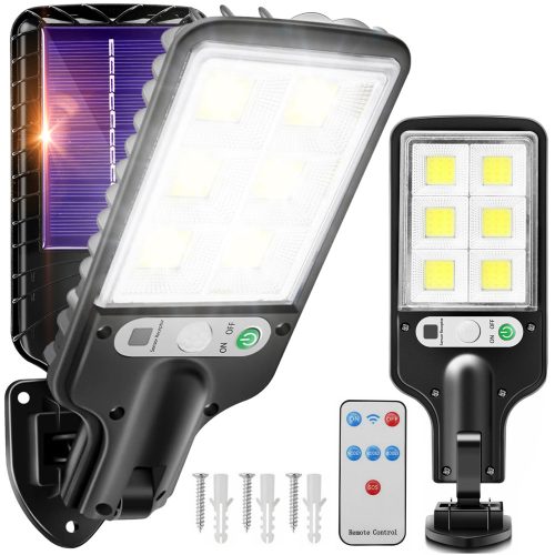  Улична лампа Interlook 150 W 5000 lm на соларно захранване