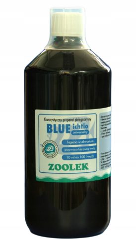  Препарат за аквариум Zoolek Blue Ichtio 1000 мл