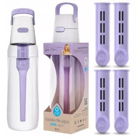  Бутилка Dafi Solid 0.7 L Lavender + 4 ФИЛТЪРА