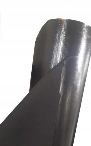  Черен брезент 1,5х7 PVC, водоустойчив, здрав, дебел