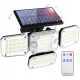  Улична лампа Interlook 60 W 6500 lm на соларно захранване