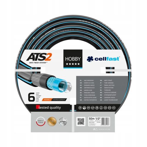 Маркуч за поливане - Градински маркуч Cellfast Hobby 50m 1/2"