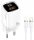  USAMS 33W зарядно 1xUSB-C 1xUSB + iPhone кабел