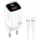  USAMS 33W зарядно 1xUSB-C 1xUSB + iPhone кабел