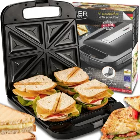    Тостер Adler AD 3055 черен 2000 W + Гаранционна карта на продукта