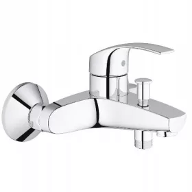   Едноръкохватков смесител за вана Grohe Eurosmart, хром