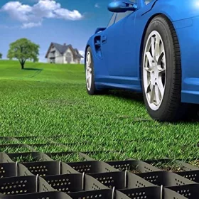   Градинска решетка - Пластмасова мрежа 246 х 610 х 7,5 см