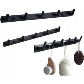 Кука за колче Edibazzar черна