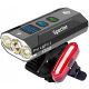  Велосипедна лампа Spectre ProLight2 1200 lm USB + велосипедна лампа Spectre YQ-Y19 120 lm батерия