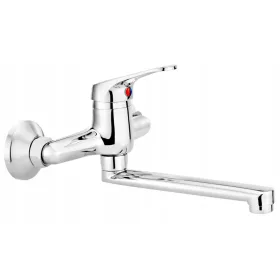   Стенен кран за умивалник Liveno ocean, хром
