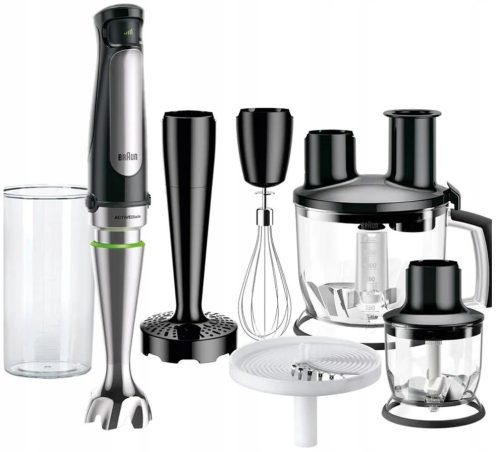  Ръчен пасатор Braun MultiQuick 7 MQ7087.X 1000 W черен