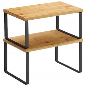    Рафт за подправки Органайзер Библиотека 2 бр. Songmics