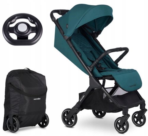  EASYWALKER Jackey Количка Teal Green + Кормило за количка Easywalker черно