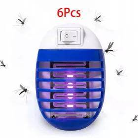    Fly Lamp Електрически капани за мухи Fly Catcher 6 бр