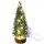  25 CM мини коледна елха LED ЖЪЛТА изкуствена фигурка