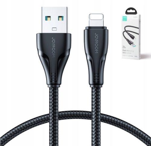  Joyroom USB - Apple Lightning кабел 2 м черен