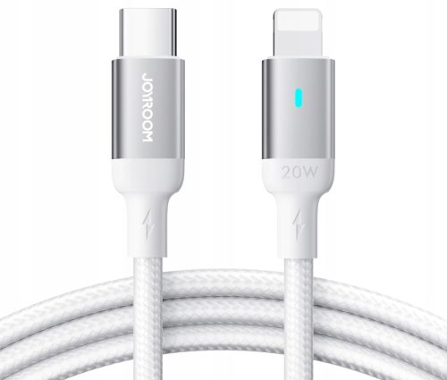  Joyroom USB type C - Apple Lightning кабел 2 м бял