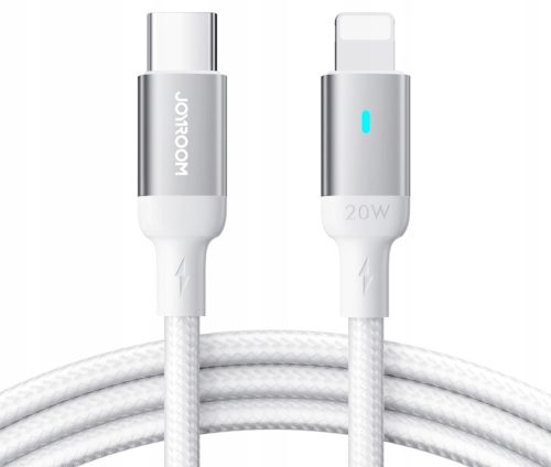  Joyroom USB type C - Apple Lightning кабел 1,2 м бял