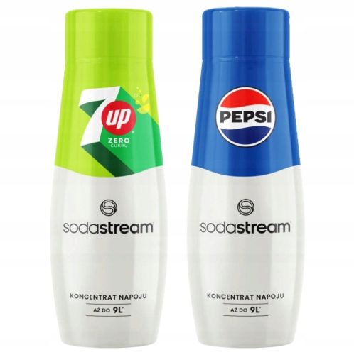  Безплатен сироп SodaStream 7up 440 мл + Pepsi 440 мл