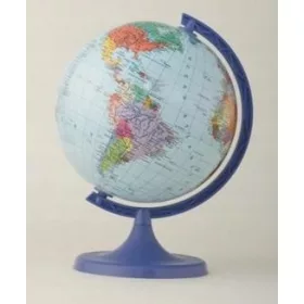    Глобус от термосвиваемо фолио политически 160 мм за обучение за дете на 7 години