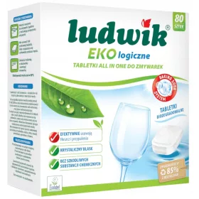    Ludwik ecological All in One таблетки за съдомиялна 80 бр.