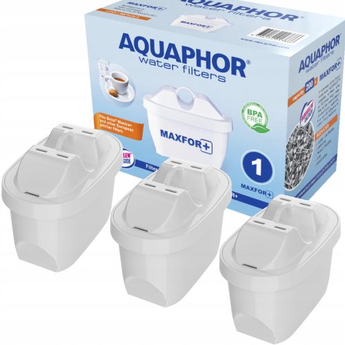  Филтърна вложка за кана Aquaphor Maxfor + 3 бр.