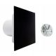 Ventika KLIQ100BASE + KLIQFP180GLASSBLK вентилатор за баня 100 mm