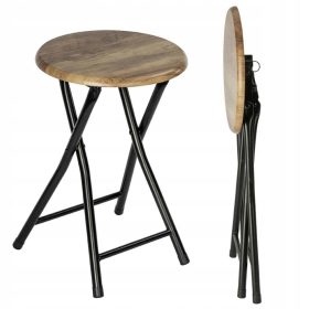  Табуретка Wenko черна 46см