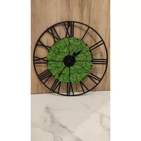 Часа - Стенен часовник черен 50см