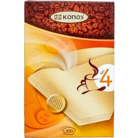  Филтри за кафе Konos размер 4 100 бр.