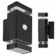  Smartled градинска лампа черна GU10 0 W