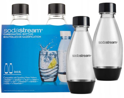  КОМПЛЕКТ 2x ФУЗИ БУТИЛКА SodaStream 0.5L САТУРАТОР